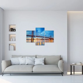 Tablou - Podul Benjamin Franklin, Philadelphia (90x60 cm)