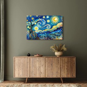 Tablou – Mozaic al nopții înstelate (90x60 cm)