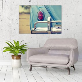 Tablou cu veteran turcoaz (90x60 cm)