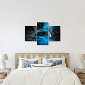 Tablou - Noaptea magică în pădurea tropicală (90x60 cm)