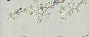 Tablou - Adunarea păsărilor (120x50 cm)