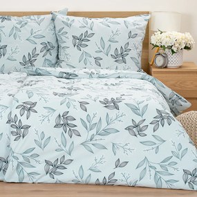 Lenjerie de pat din bumbac 4Home Frosty Leaves ,140 x 220 cm, 70 x 90 cm, 140 x 220 cm, 70 x 90 cm