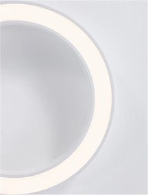 Lustra LED aplicata design modern OPAL 50W alba