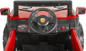 Masinuta Electrica cu acumulator pentru copii NOVOKIDS™ Atlantis Buggy UTV , 2 locuri, Cu faruri luminoase, Telecomanda, 3-8 ani , max 35 kg , 12V,