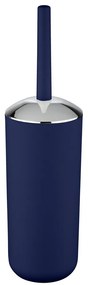 Recipient pentru perie BRASIL + perie WC, WENKO, albastru închis