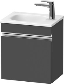 Duravit Sivida dulap 40x29.5x44 cm sub chiuveta pe perete grafit-crom SV4649L10490000