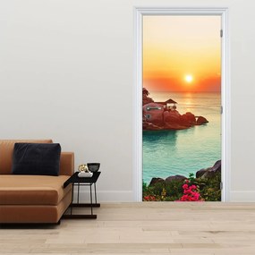 Fototapet pentru ușă - Plajă frumoasă (95x205cm)