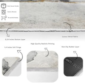 Covor gri 160x230 cm – Mila Home