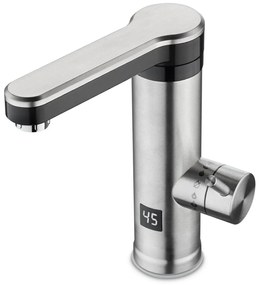 Robinet electric instant baie Rovus, afisaj digital, 3300W recomandat de delimano 80x190 cm argintiu