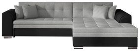 Supermobel Colțar extensibil SORENTO, 294x80x196, sawana21/madryt14 (soft11), dreapta