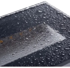 Corp de iluminat LED încastrat GLASI LED/3W/230V 4000K IP44 negru Kanlux 33695