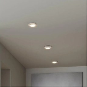 Eglo 902255 - Set 3x spoturi LED de tavan încastrate BARRANCO, 1xGU10/4,5W/230V, alb