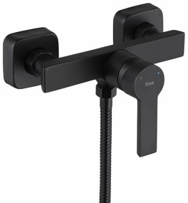 Baterie de dus Argus negru mat