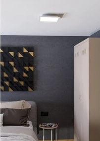 Eglo 901512 - Plafonieră LED RGBW MORADILLO-Z LED/14W/230V 30x30 cm albă