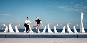 Masa de bar exterior / interior design modern premium WING BAR TABLE 53032 Vondom