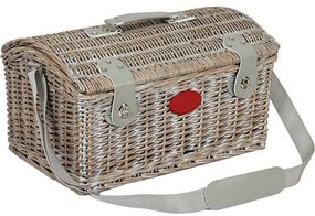 Coș picnic pentru 4 persoane Brown, 46 x 31x 21 cm