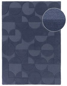 Covor din lână Flair Rugs Gigi, 120x170 cm, albastru