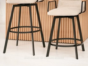 Scaun Henrich (crem + negru). 1110627