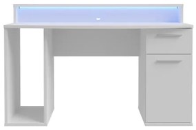 Birou IVAR cu iluminare, alb