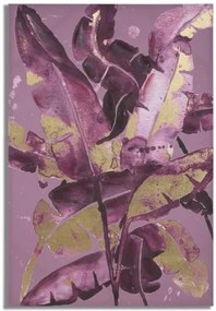 Tablou, Dark Leaves Multicolor, 80 x 120 cm