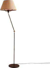 Lampadar AYD-3480, crem/negru, PVC/metal, 38x150 cm