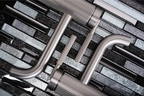 Baterie lavoar inalta Rea Argon crom periat