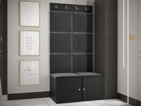 Mobilier hol Tewarota Slim IV (Negru) . 1104837