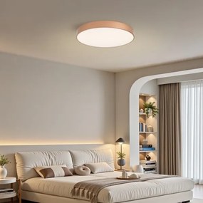 Brilagi - Lampă de tavan LED reglabilă POOL, 60 W / 230 V, Ø 60 cm, bronz, cu telecomandă