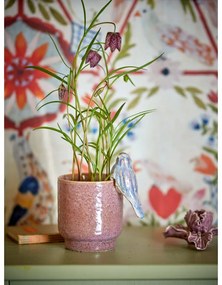 Ghiveci decorativ din gresie pictată manual ø 11 cm Larky – Bloomingville