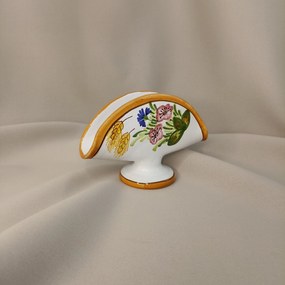 Suport șervetele din ceramică model maci
