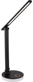 Globo 58445B - Lampă de birou LED RGBW dimabilă GERALDO LED/5W/230V + LED/2W