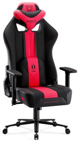 Scaun gaming Diablo X-Player 2.0 din material King Size: Crimson-Antracit