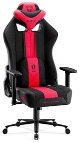 Scaun gaming Diablo X-Player 2.0 din material King Size: Crimson-Antracit