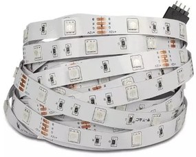 Bandă LED RGB 2x5m LED/4,8W/230V + telecomandă
