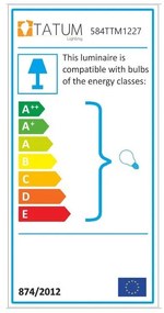 Plafonieră neagră Sparrow – Opviq lights