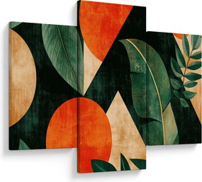 Tablou - Motive naturale geometrice II. (90x60 cm)