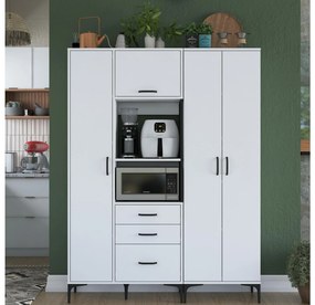 Set dulapuri bucătărie Jenaretta 31 (alb + negru). 1107095