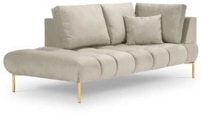 Sezlong Hasting 2 locuri catifea H75 cm