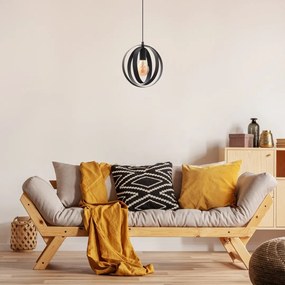 Pendul design modern Cortado negru