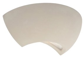 Lampă de perete industrială din beton semicirculară - Chatou
