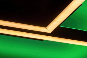 Plafoniera LED RBG si telecomanda Ludano