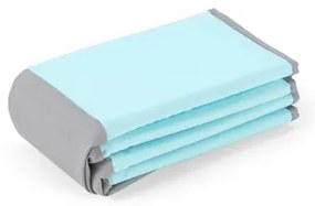 Piscină cu bile pentru copii d. 80 cm albastru/gri