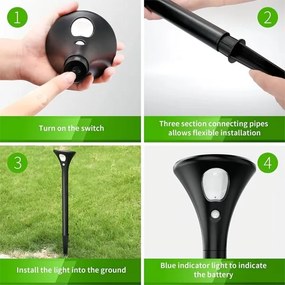 Lampă LED solară cu senzor Immax 08502L LED/1W/3,7V 6000K IP65