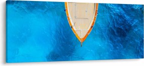 Tablou - Barca de vară (120x50 cm)