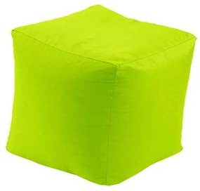 Taburet Cub XL, Material impermeabil - Verde neon