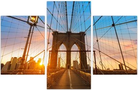 Tablou - Podul Brooklyn, Manhattan, New York (90x60 cm)