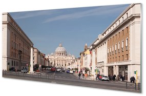 Tablouri acrilice Catedrala Roma clădiri străzi