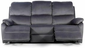 Canapea extensibila Spencer 3 velvet gri Blu14