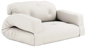 Canapea albă/bej 140 cm Hippo - Karup Design