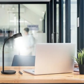 Lampă LED dimabilă de masă Solight WO3000-B LED/4,5W/5V 3000/4000/6500K negru